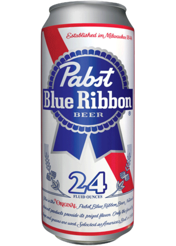 Pabst Blue Ribbon Lager 24oz Single Can